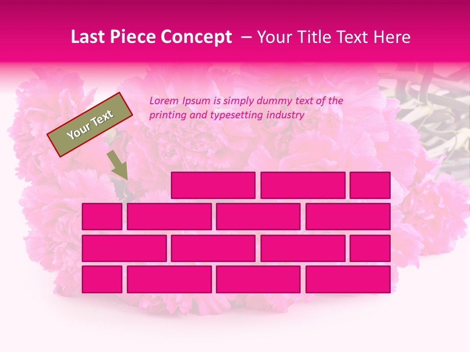 Object Beautiful Marriage PowerPoint Template