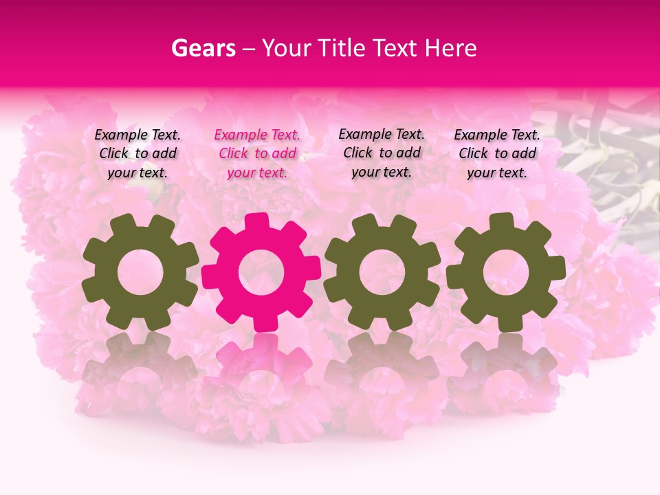 Object Beautiful Marriage PowerPoint Template