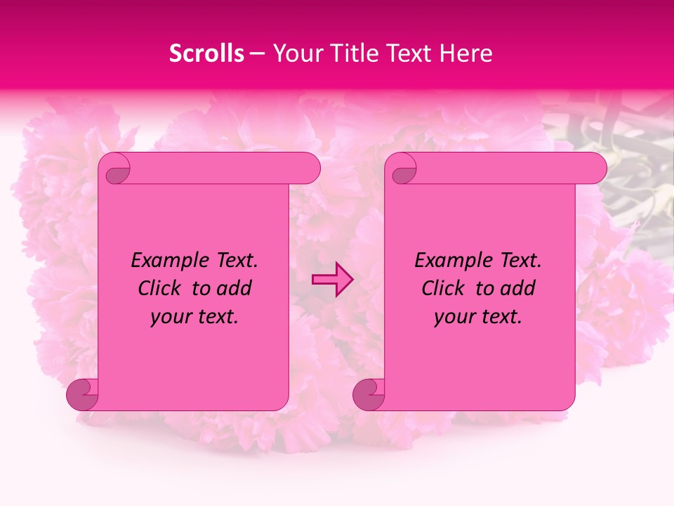 Object Beautiful Marriage PowerPoint Template