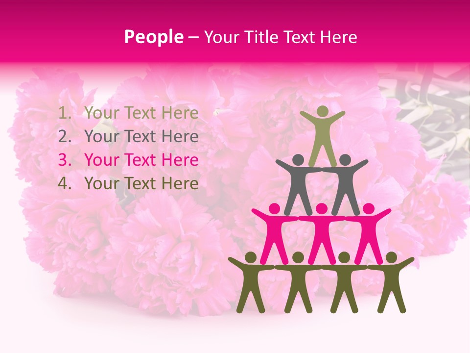 Object Beautiful Marriage PowerPoint Template