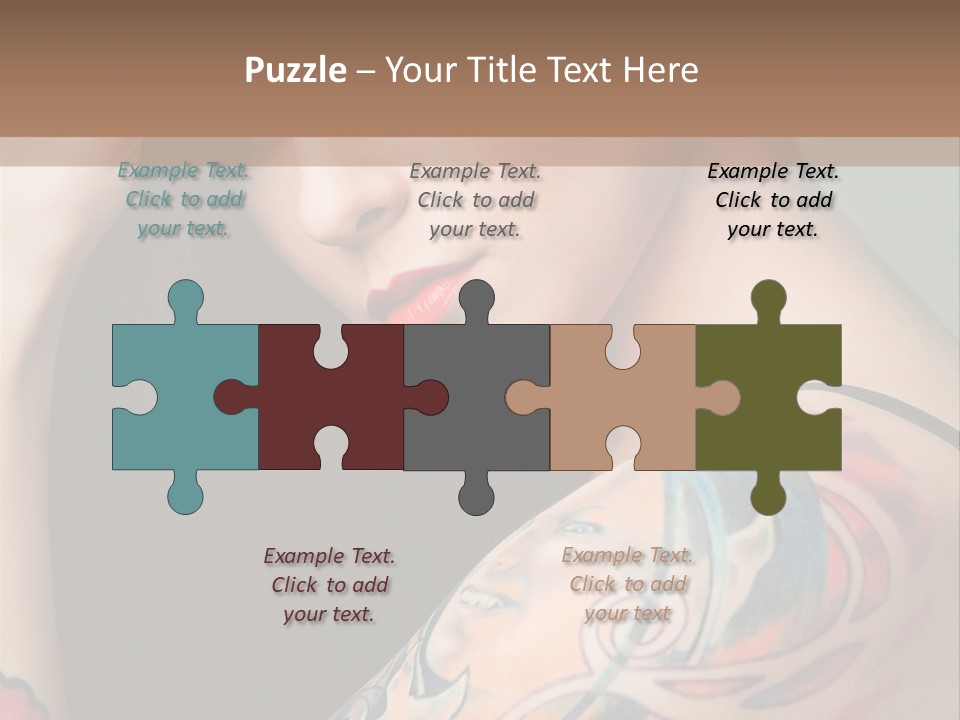 Gorgeous Portrait Attractive PowerPoint Template