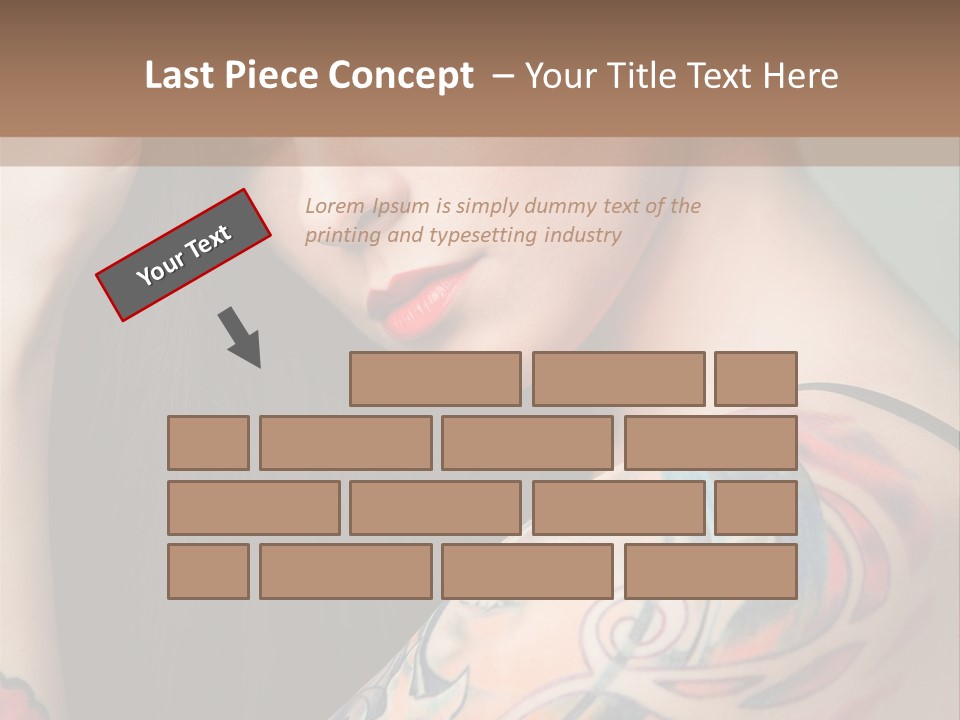 Gorgeous Portrait Attractive PowerPoint Template