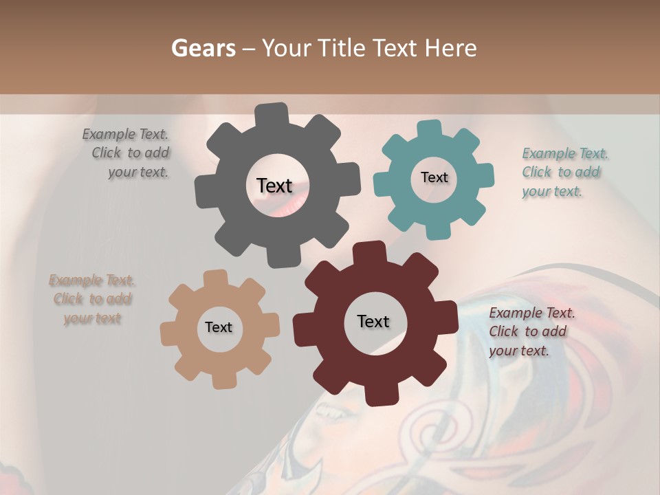 Gorgeous Portrait Attractive PowerPoint Template