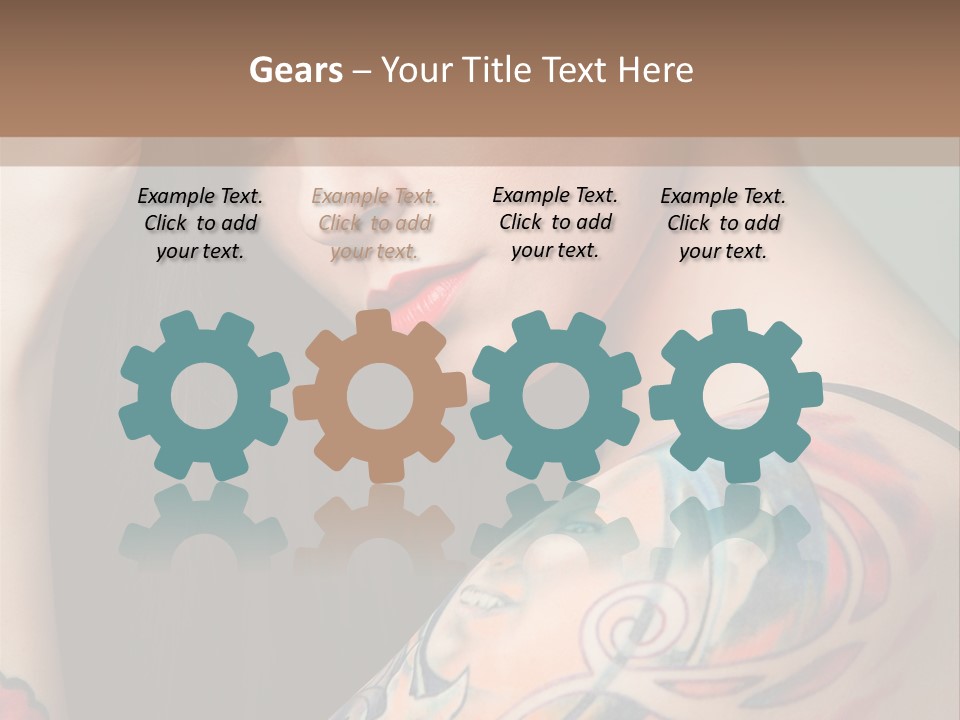 Gorgeous Portrait Attractive PowerPoint Template