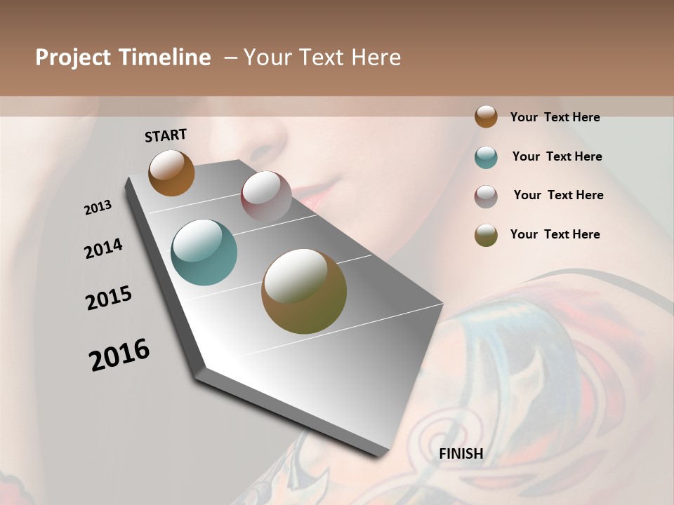 Gorgeous Portrait Attractive PowerPoint Template