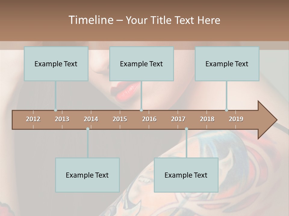 Gorgeous Portrait Attractive PowerPoint Template