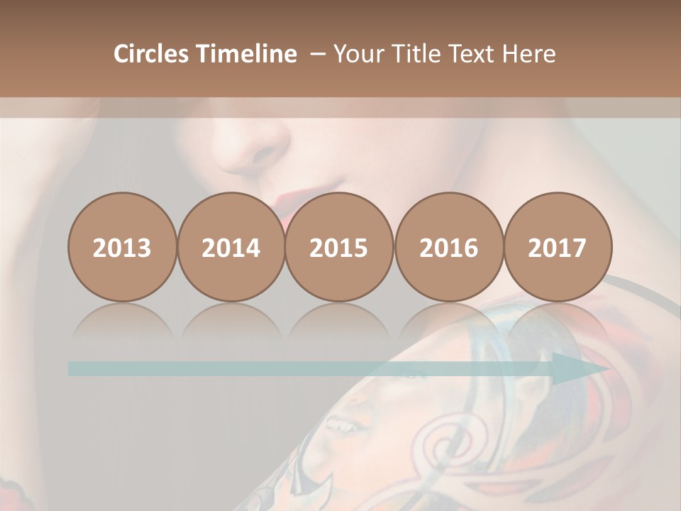 Gorgeous Portrait Attractive PowerPoint Template