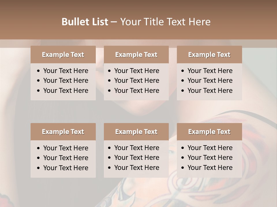 Gorgeous Portrait Attractive PowerPoint Template