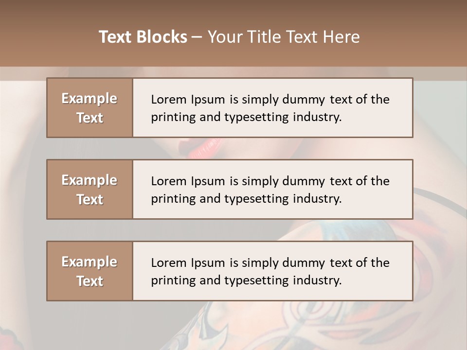 Gorgeous Portrait Attractive PowerPoint Template