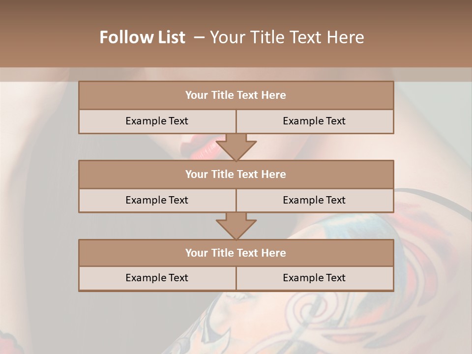 Gorgeous Portrait Attractive PowerPoint Template