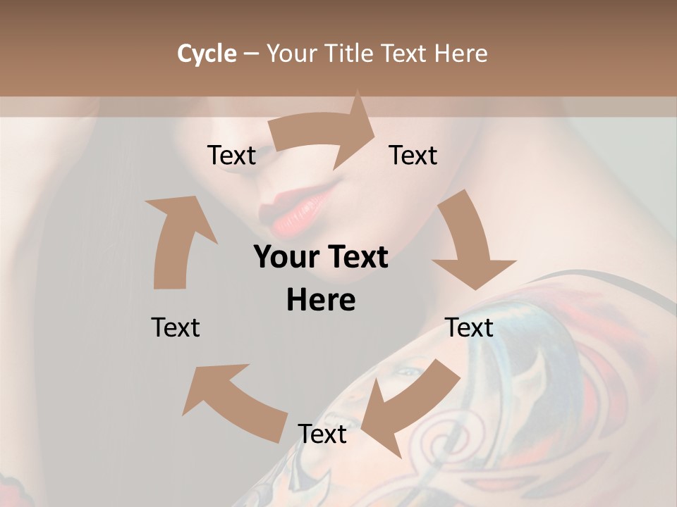 Gorgeous Portrait Attractive PowerPoint Template