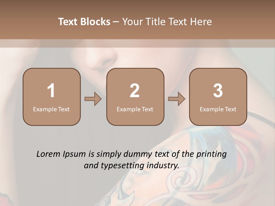 Gorgeous Portrait Attractive PowerPoint Template