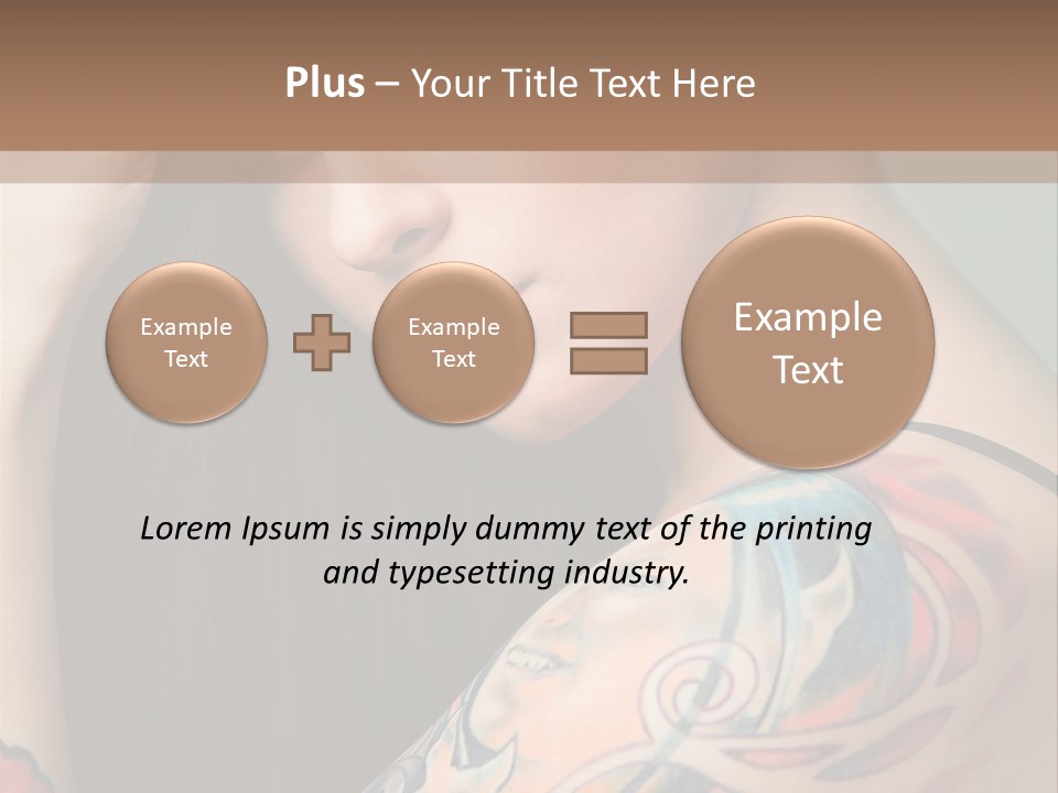 Gorgeous Portrait Attractive PowerPoint Template