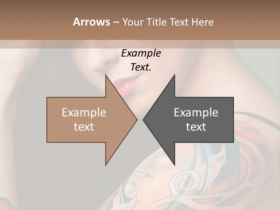 Gorgeous Portrait Attractive PowerPoint Template