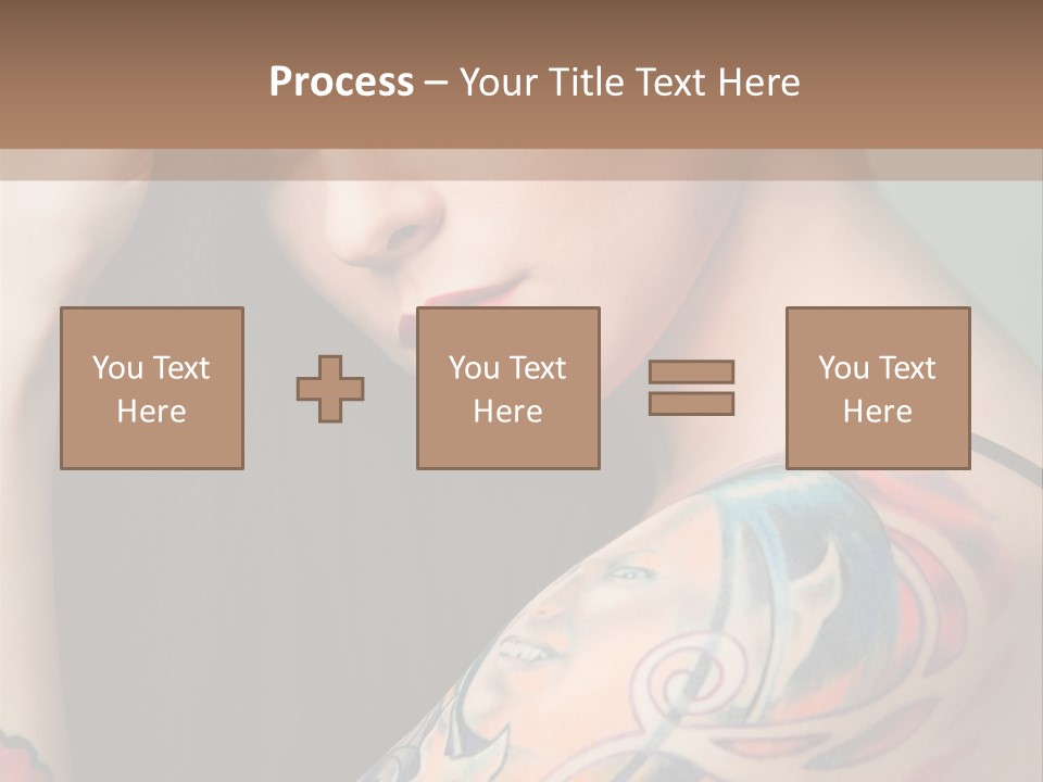 Gorgeous Portrait Attractive PowerPoint Template