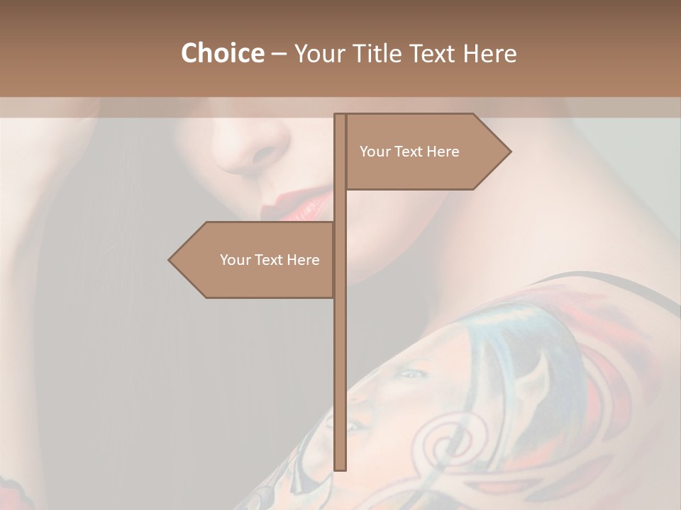 Gorgeous Portrait Attractive PowerPoint Template