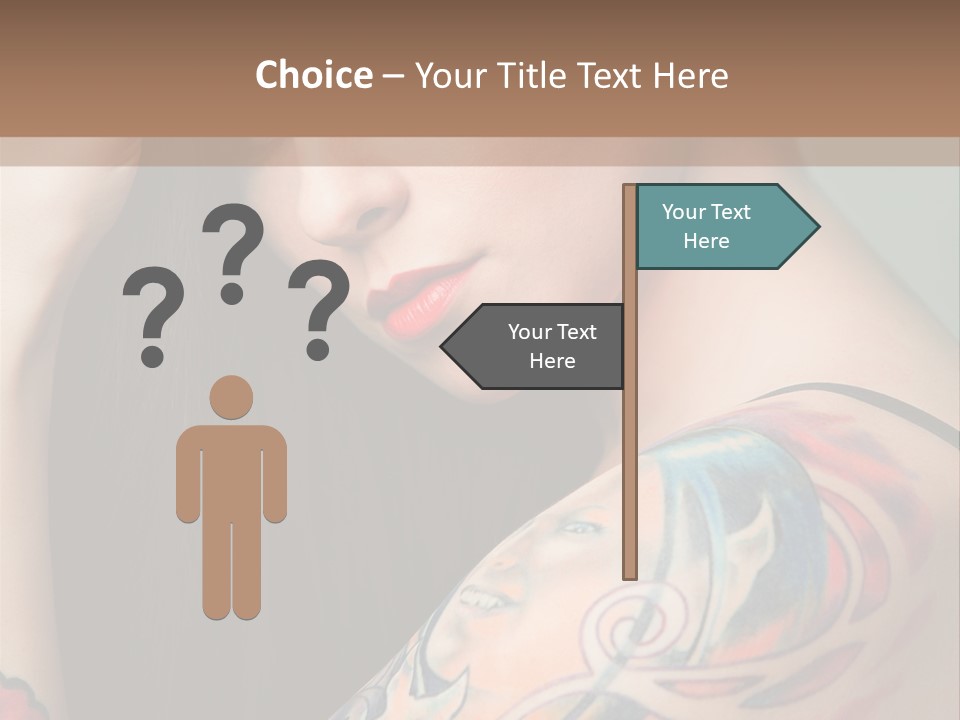 Gorgeous Portrait Attractive PowerPoint Template