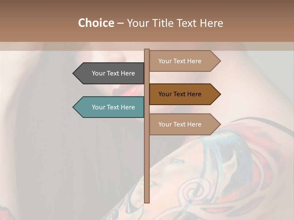 Gorgeous Portrait Attractive PowerPoint Template