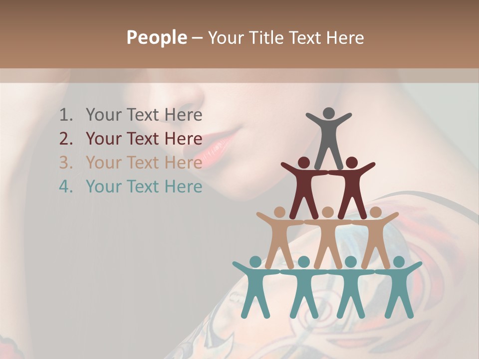 Gorgeous Portrait Attractive PowerPoint Template