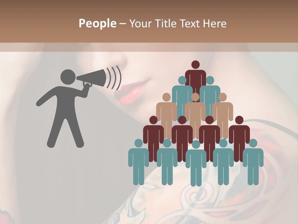 Gorgeous Portrait Attractive PowerPoint Template