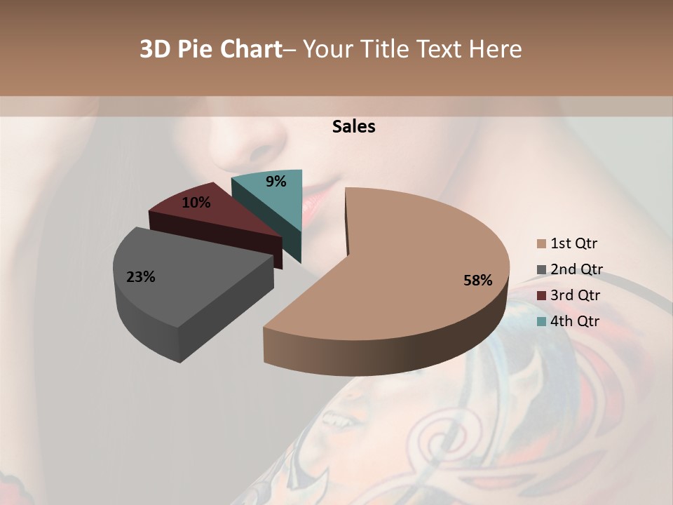 Gorgeous Portrait Attractive PowerPoint Template