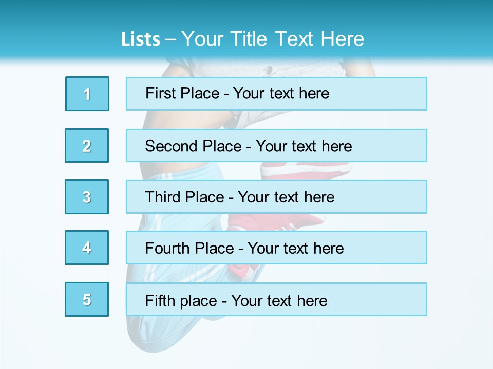 Smile Dance Stretching PowerPoint Template