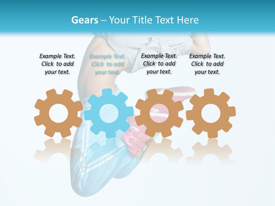 Smile Dance Stretching PowerPoint Template