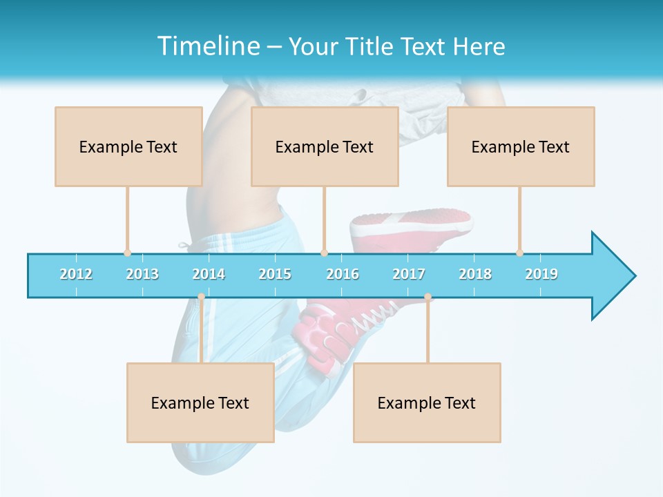 Smile Dance Stretching PowerPoint Template