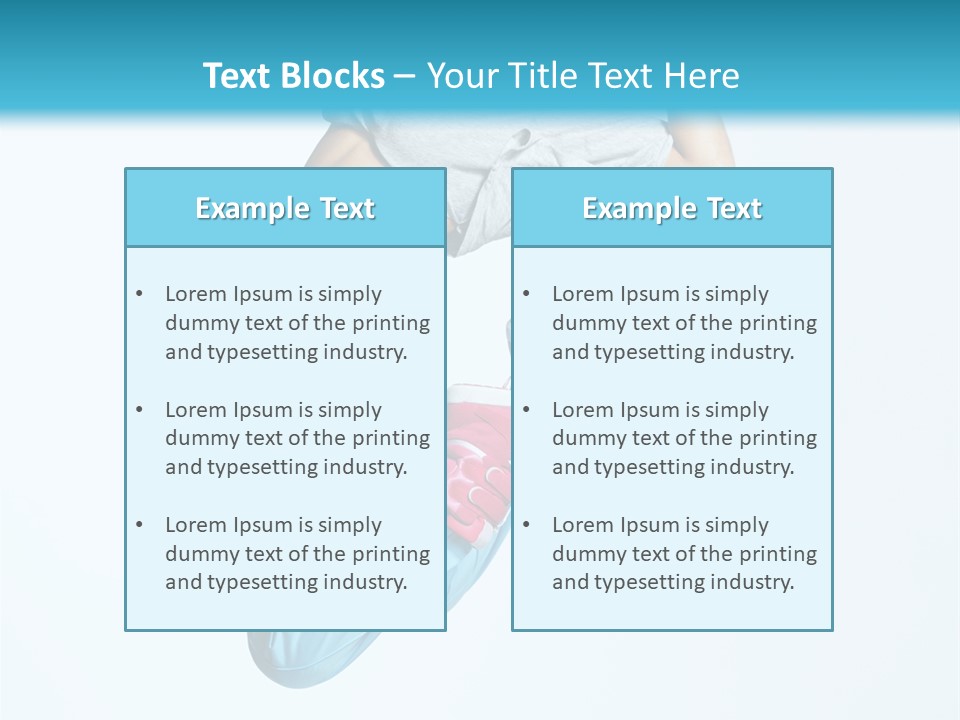Smile Dance Stretching PowerPoint Template