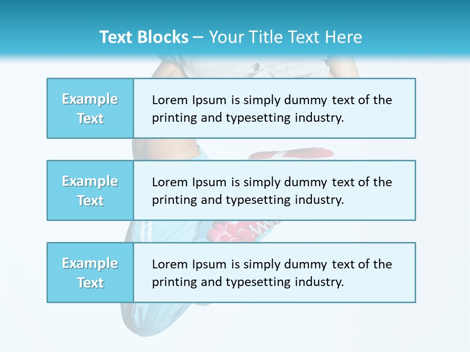 Smile Dance Stretching PowerPoint Template