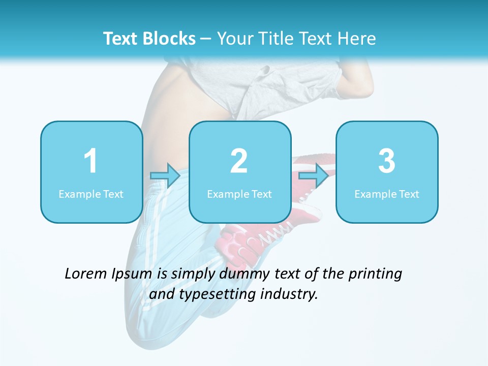 Smile Dance Stretching PowerPoint Template