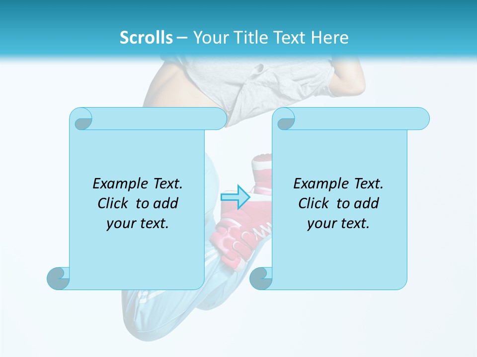 Smile Dance Stretching PowerPoint Template