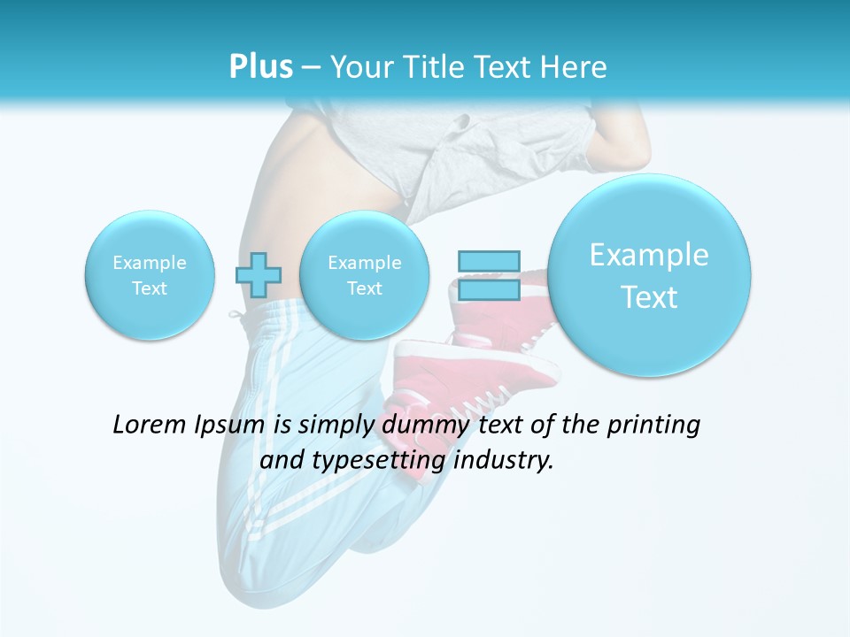 Smile Dance Stretching PowerPoint Template