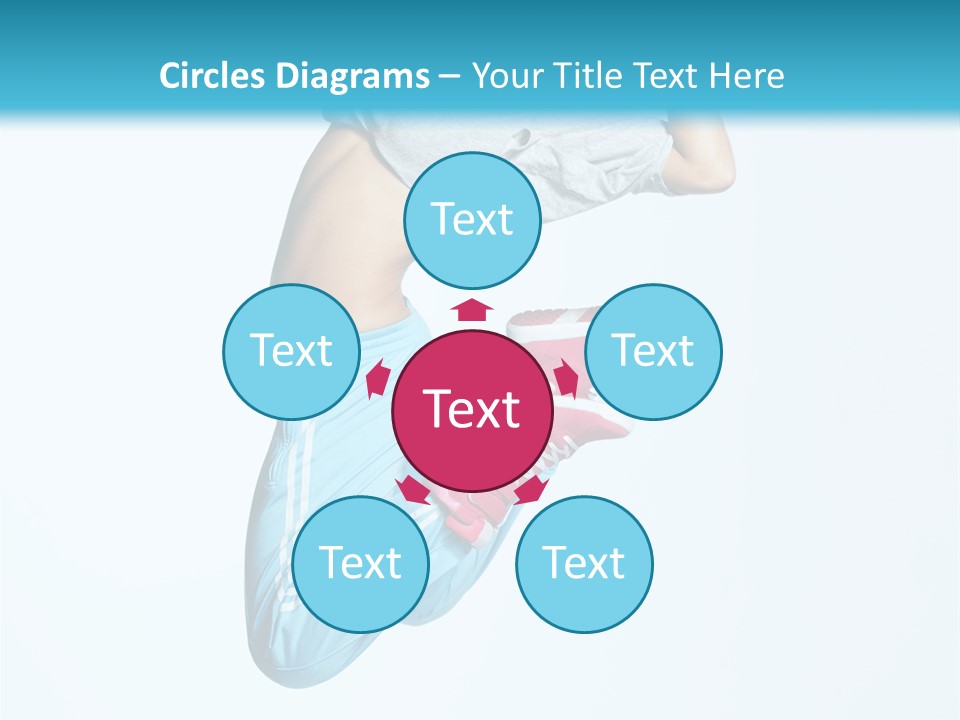 Smile Dance Stretching PowerPoint Template