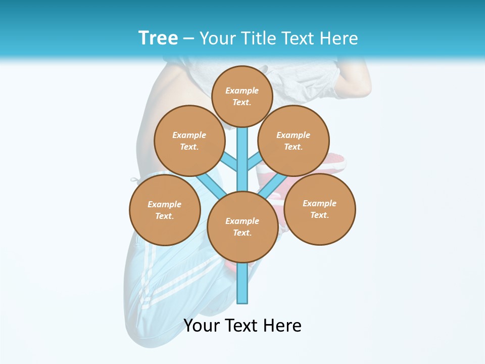 Smile Dance Stretching PowerPoint Template