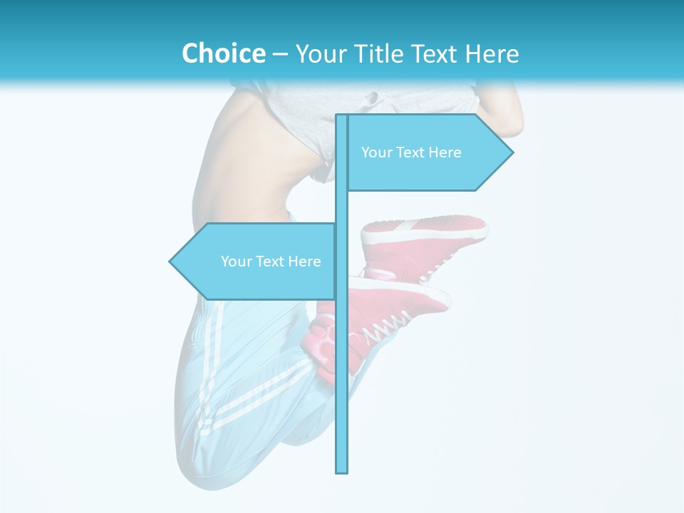 Smile Dance Stretching PowerPoint Template