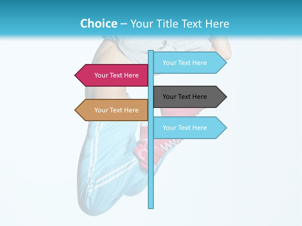 Smile Dance Stretching PowerPoint Template