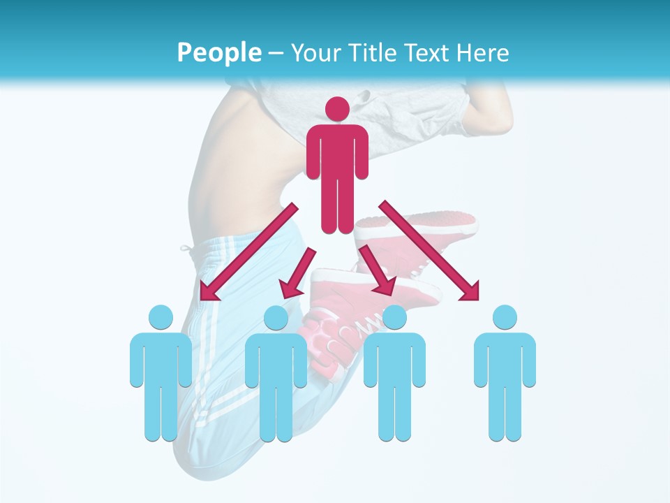 Smile Dance Stretching PowerPoint Template