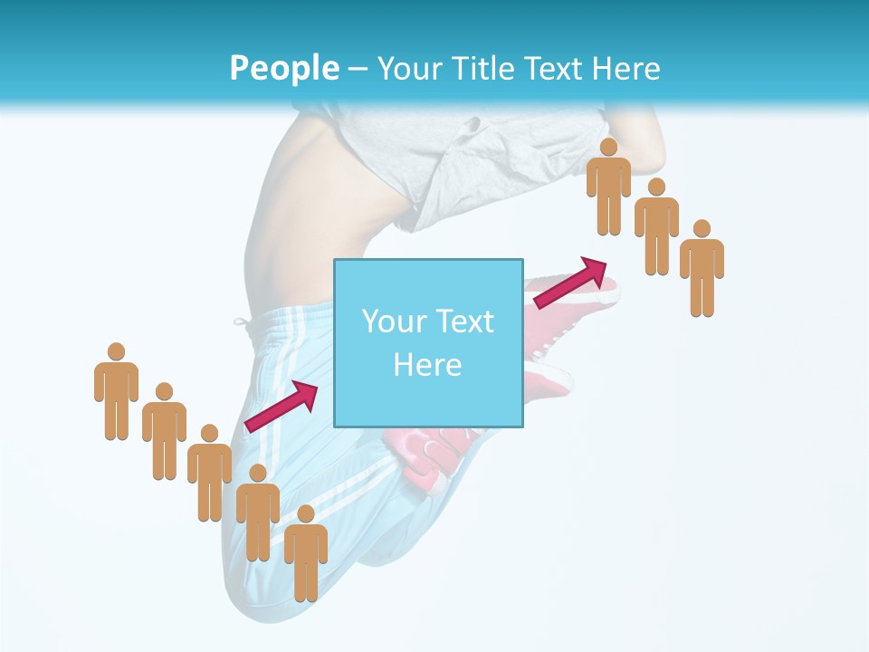 Smile Dance Stretching PowerPoint Template