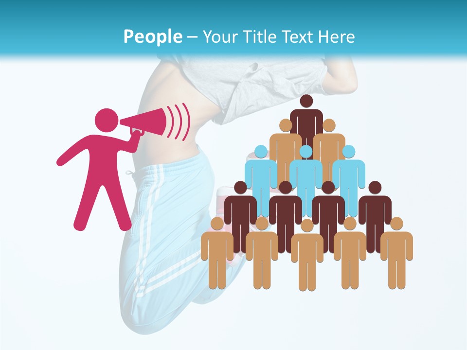 Smile Dance Stretching PowerPoint Template