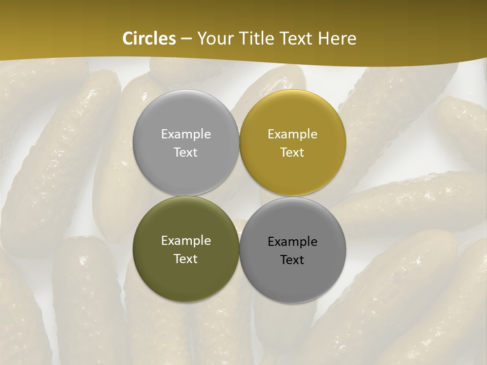 Vegetable Marinate Nutrition PowerPoint Template