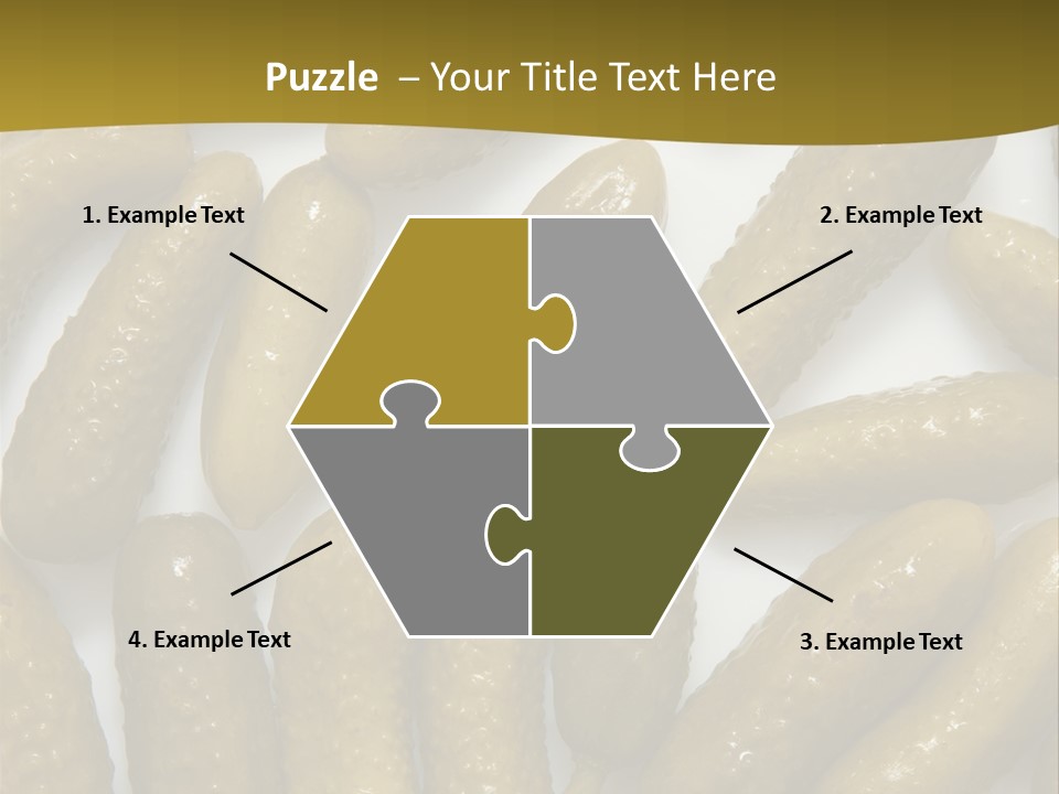 Vegetable Marinate Nutrition PowerPoint Template