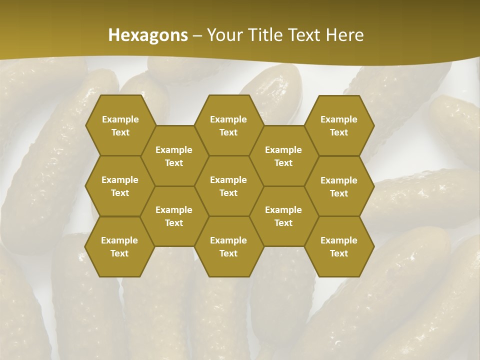 Vegetable Marinate Nutrition PowerPoint Template