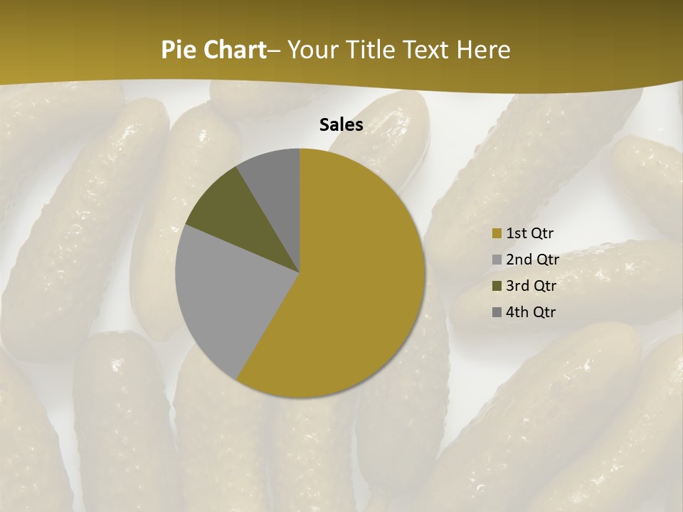 Vegetable Marinate Nutrition PowerPoint Template