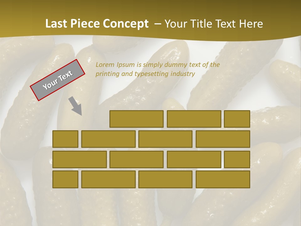 Vegetable Marinate Nutrition PowerPoint Template