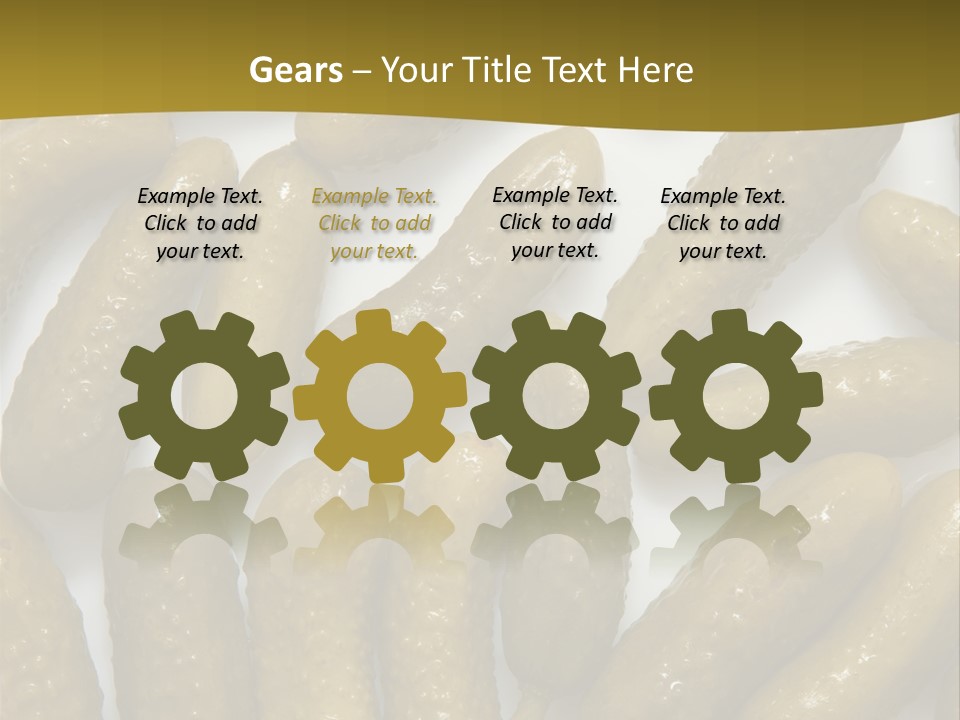 Vegetable Marinate Nutrition PowerPoint Template