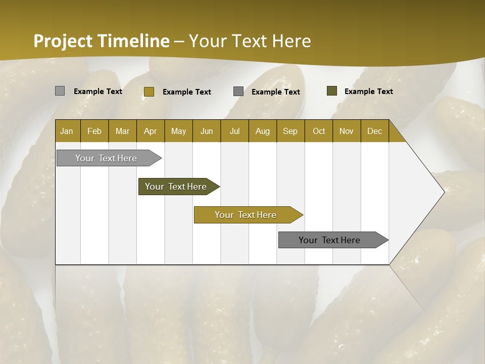 Vegetable Marinate Nutrition PowerPoint Template