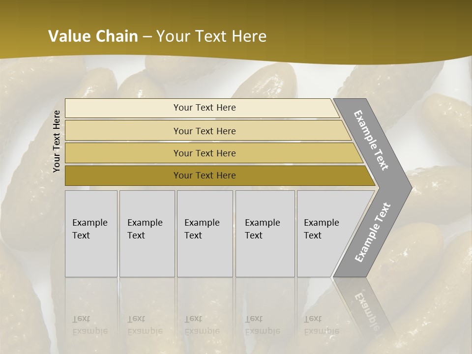 Vegetable Marinate Nutrition PowerPoint Template