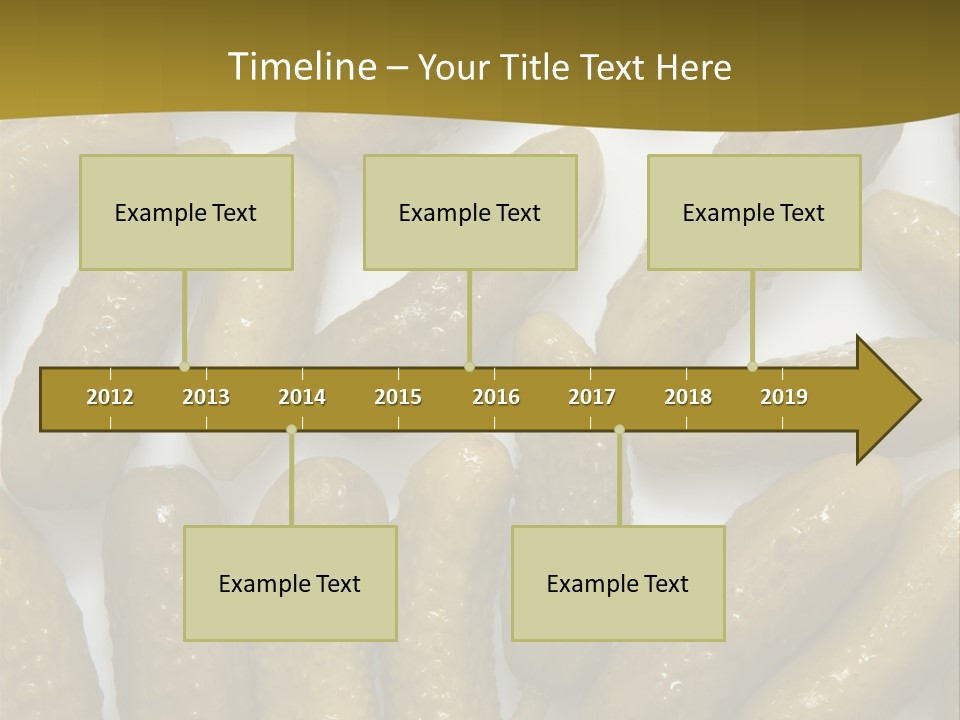 Vegetable Marinate Nutrition PowerPoint Template