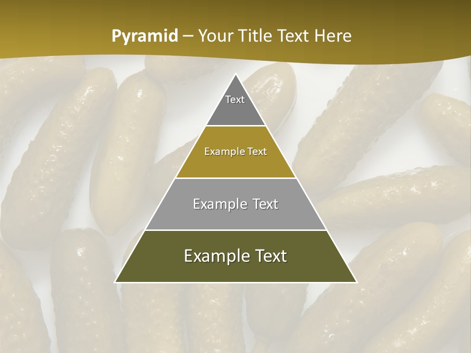 Vegetable Marinate Nutrition PowerPoint Template
